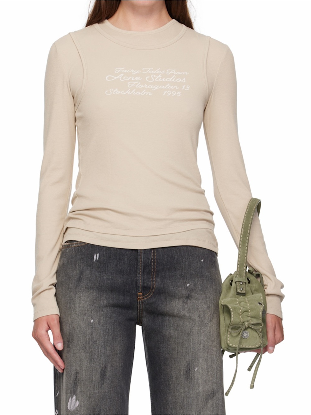 Layered Long-Sleeve T-Shirt